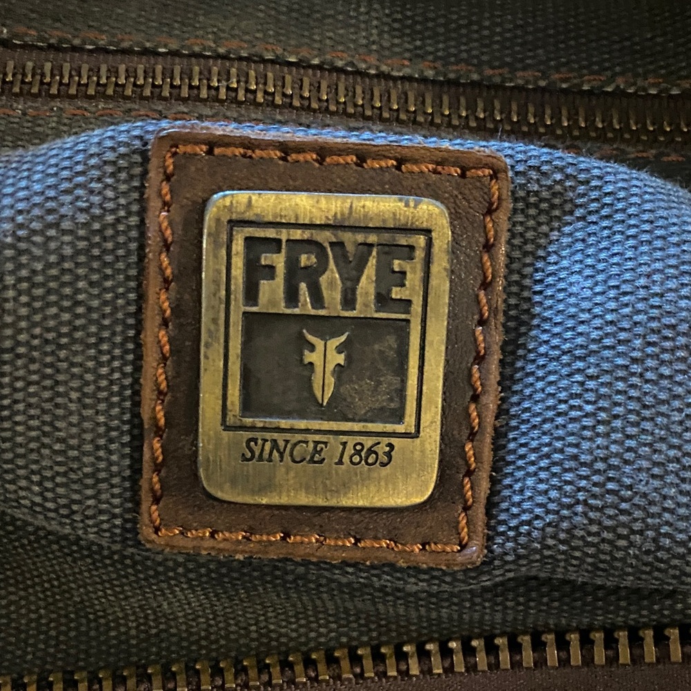 Frye Rich Brown Leather Studded Shoulder Bag - Picture 8 of 11